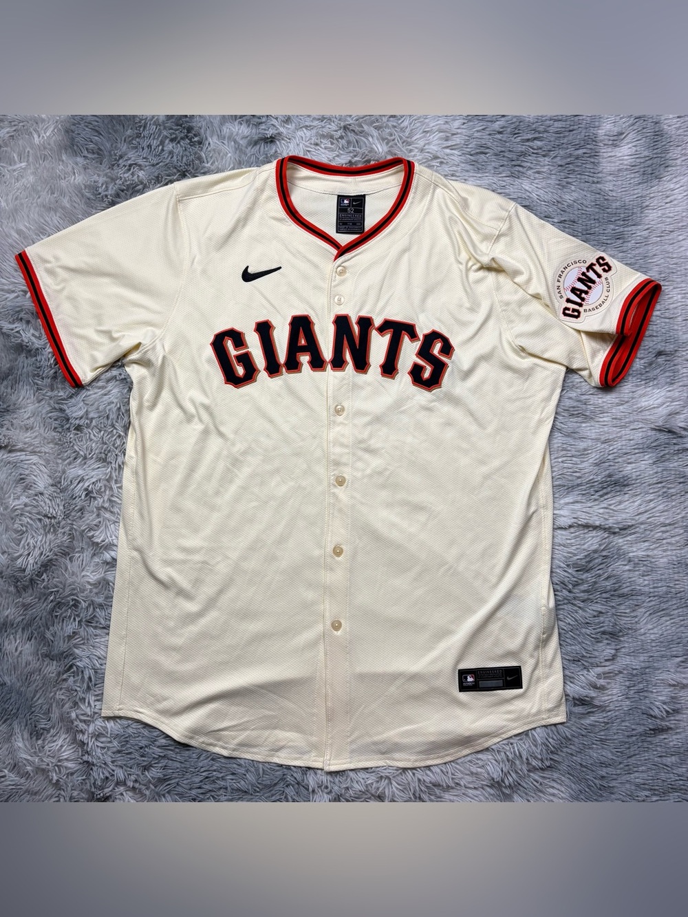 Nike San Francisco On Field Elite Authentic Home Jersey